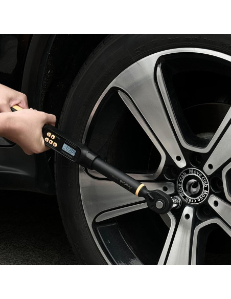 Llave de Torque Digital MOVECRAB 1/2" 6.8-135N.m Precisión 2%
