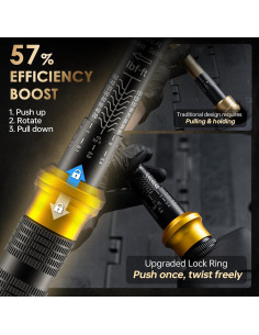 Llave de Torque 1/2 Pulgada YIYEIE 10-160 FT.LB (10-227 Nm) 2