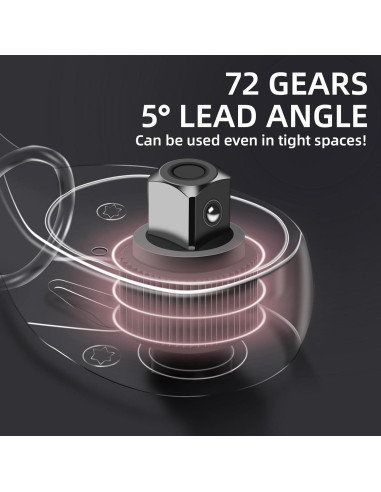 Juego de Llave de Torque UYECOVE 14Pcs 1/2 Pulgada 10-170 ft.lb