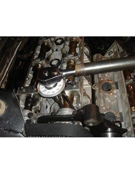 Llave de Torque 1/2" Alltooetools con Medidor de Ángulo