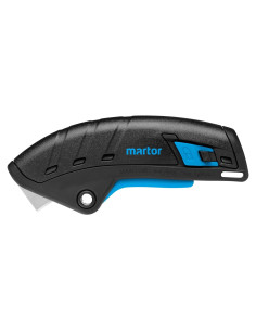 Cutter de Seguridad Retráctil Martor Merak 124001.02 Policarbonato