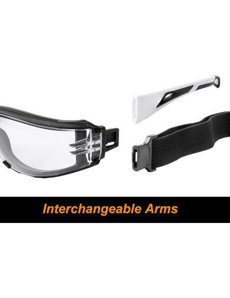 Gafas de Seguridad Koziface S30 Unisex Antiempañante ANSI Z87.1