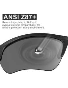 Paquete de 6 Gafas de Seguridad YENPK UV ANSI Z87.1 Resistentes 2