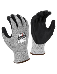 Guantes de Trabajo Radians RWG555 A4 Nitrilo Espumoso - Grande (Paquete de 12)