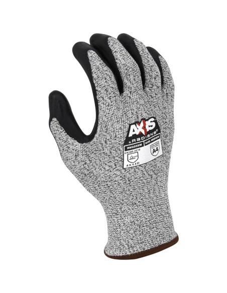 Guantes de Trabajo Radians RWG555 A4 Nitrilo Espumoso - Grande (Paquete de 12)