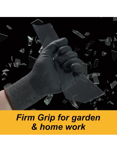 Guantes de Trabajo Resistentes a Cortes A4 DINOPRO - 12 Pares