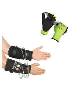 Guantes Resistentes a Cortes Schwer Talla S + Mangas Nivel 5
