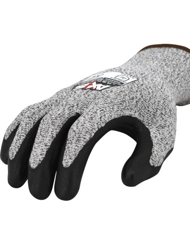 Guantes de Trabajo Radians RWG555 A4 Nitrilo Espumoso - Grande (Paquete de 12)