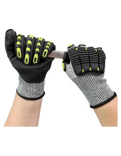 Guantes de Protección GOL-SIV Pequeños Nitrilo Anti Impacto