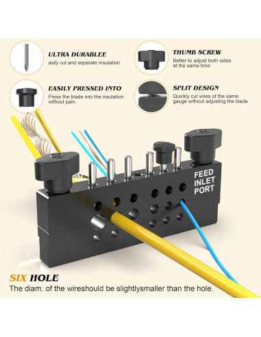 Máquina Desforradora de Cobre YehgoMade ft-Black 0.07-9mm