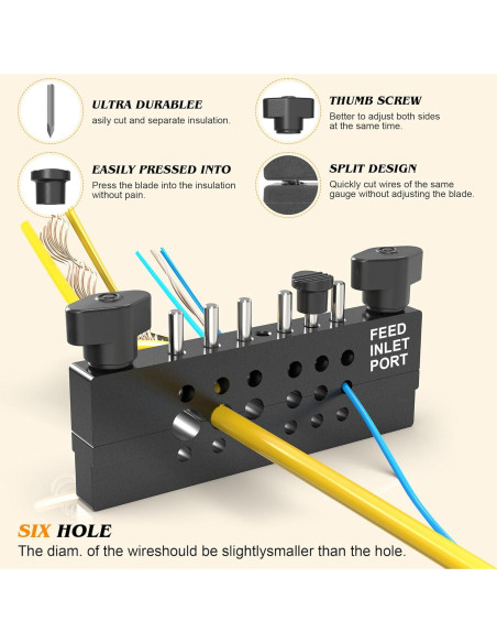 Máquina Desforradora de Cobre YehgoMade ft-Black 0.07-9mm