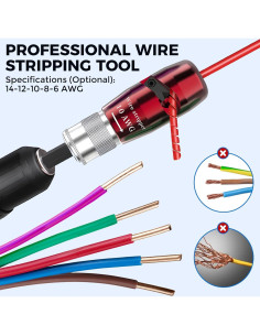 Destripador de Cables Eléctricos Huimpet WRS001 - AWG 14-6 2