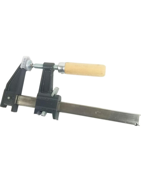 Abrazadera de Barra de Acero EDMBG 15.24 cm para Madera y Metal