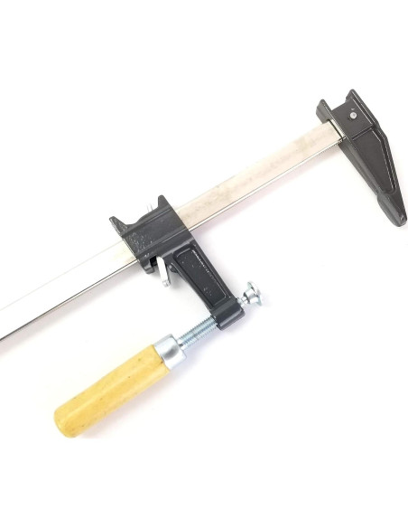 Abrazadera de Barra de Acero EDMBG 15.24 cm para Madera y Metal