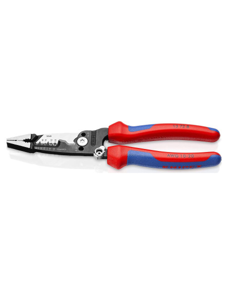 Desforrador de Cables KNIPEX 20.32 cm 13 72 8 Forjado