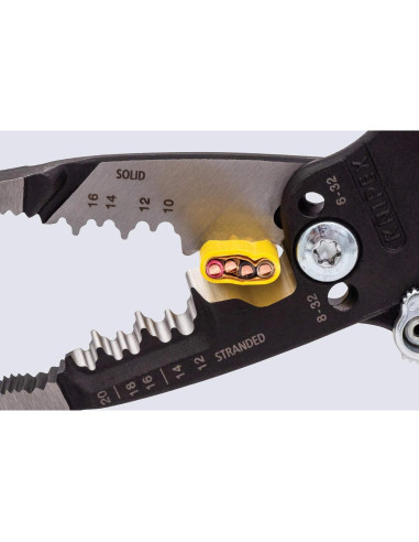 Desforrador de Cables KNIPEX 20.32 cm 13 72 8 Forjado