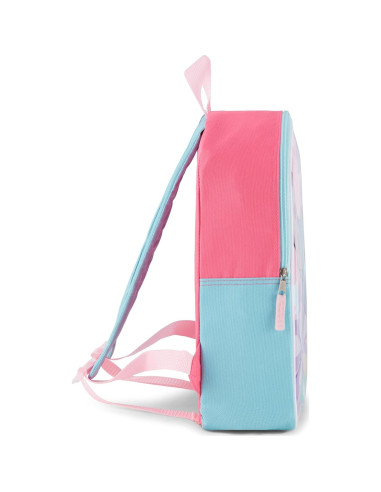 Mochila Lilo y Stitch Rosa para Niñas 38.1 cm con Correas Acolchadas