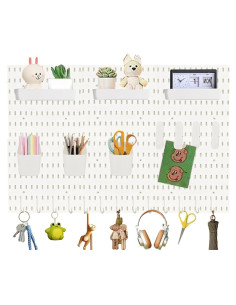 Organizador de Pared Ever Vibrant 6 Paneles 40 Accesorios