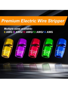 Destripador de Cables BRLBZXJY 8 en 1 para Taladro 0.6 kg 2