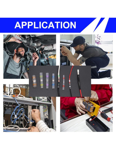 Kit de Conectores de Cable Tanbupu 206PCS Impermeables y Aislados