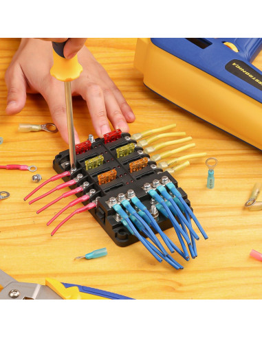 Conectores de Anillo Termocontraíbles Haisstronica 260PCS