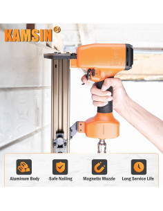 Clavadora Neumática KAMSIN ST38 para Concreto 14 Gauge 18-38 mm 2
