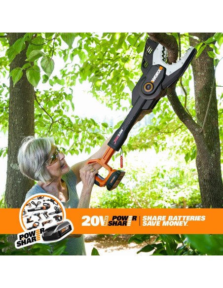 Motosierra Inalámbrica Worx 20V JAWSAW WG320 - Batería Incluida