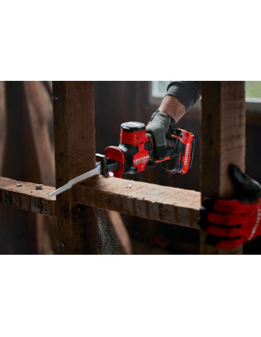 Sierra Recíproca Inalámbrica CRAFTSMAN V20, 2800 SPM, 1.76 kg