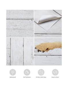 Papel Contacto Autoadhesivo Abyssaly Madera Vintage 44.7x698.5cm 2