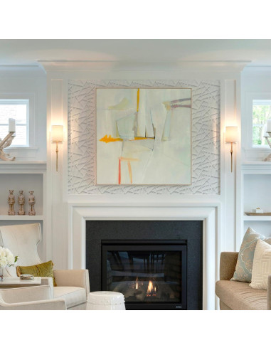 33 Paneles de Pared 3D LEVOWAY Blancos 300mm x 300mm