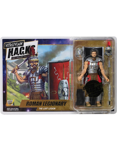Figura de Acción Boss Fight Studio Vitruvian H.A.C.K.S. Legionario Romano 1:18