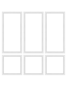 Kit de Moldura de Pared Autoadhesivo WANGDAYUAN 30 Piezas