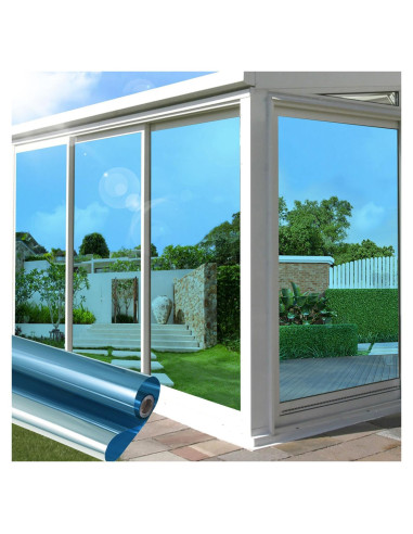 Película de Privacidad para Ventanas DULEIXUFHEE 199.4x45 cm