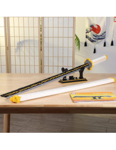 Katana Agatsuma Zenitsu para Demon Slayer 956 Piezas 2