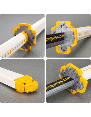 Katana Agatsuma Zenitsu para Demon Slayer 956 Piezas