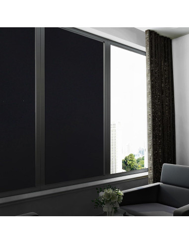 Película Blackout FEILAYS 30x200cm, 100% Bloqueo UV