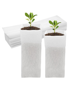 Bolsas de Crecimiento Biodegradables CANIPHA 60Pcs 31x8 cm