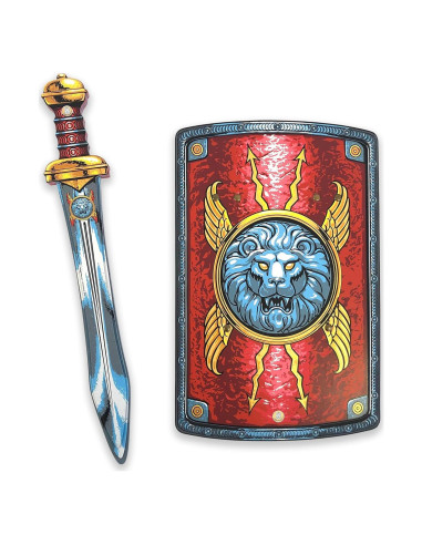 Espada y Escudo de Legionario Romano Liontouch - Juguete Seguro