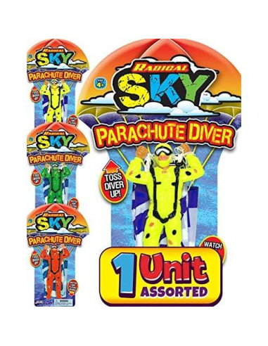 JA-RU Paracaidistas de Acción para Niños - 1 Paquete Variado