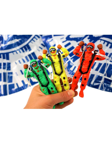 JA-RU Paracaidistas de Acción para Niños - 1 Paquete Variado