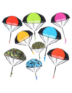 Juguete Paracaídas LOMIMOS 9 Piezas para Niños 43 cm