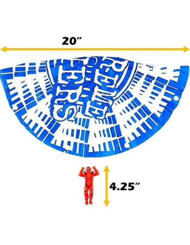 JA-RU Paracaidistas de Acción para Niños - 1 Paquete Variado