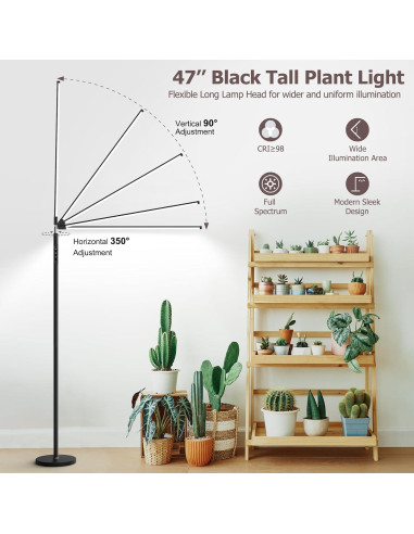 Lámpara de Pie STERREN para Plantas de Interior 22W 4000K