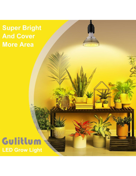 Bombilla LED de Crecimiento GulitLum PAR30 18W Espectro Completo