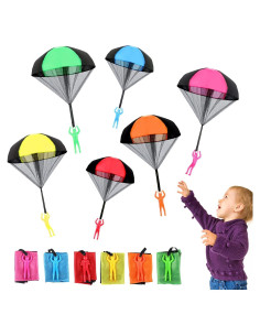 Juguete Paracaídas Lumipledge - 6 Figuras Coloridas para Niños