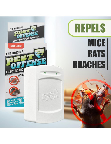 Repelente Electrónico de Plagas PEST OFFENSE 1 Unidad