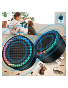 Repelente Ultrasónico de Plagas JNKNT - Paquete de 2