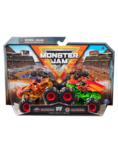 Camiones Monster Jam Die-Cast 1:64 Spin Master - 2 Piezas Camiones Monster Jam Die-Cast 1:64 Spin Master - 2 Piezas