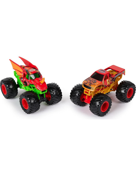 Camiones Monster Jam Die-Cast 1:64 Spin Master - 2 Piezas Camiones Monster Jam Die-Cast 1:64 Spin Master - 2 Piezas