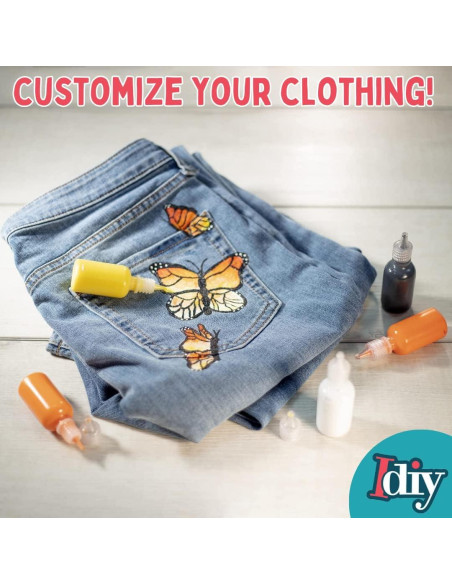 Juego de Pintura para Tela SCS Direct 60 Colores 30ml No Tóxica